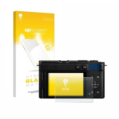 Abbildung von upscreen Entspiegelungs Schutzglas für Panasonic Lumix DC S9 Schutzfolie Matt, Glas Folie [mattierend, 9H Panzerschutz, Anti Fingerprint]