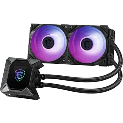 Abbildung von MSI Wasserkühlung MPG Core Liquid K240 V2 CPU Komplettwasserkühlung für AMD und Inte