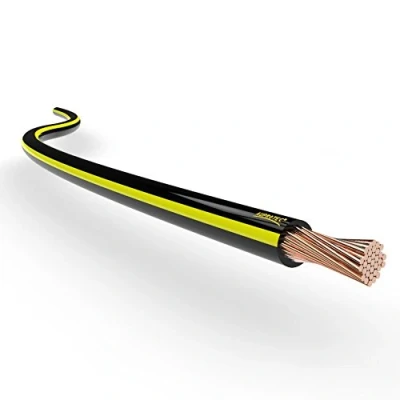 Abbildung von Kfz Litze FLRy 0,75mm² 1mm² 1,5mm² Längen 5m oder 10m Auswahl: (5m Meter 1 mm² schwarz/gelb)