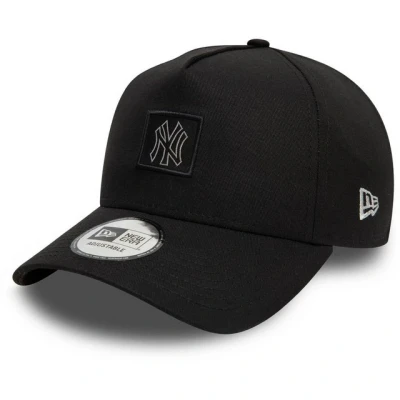 Abbildung von New Era Metallic Patch Eframe Unisex Cap, Größe: One Size, Black
