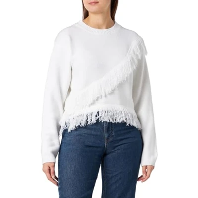 Abbildung von caneva Damen Strickpullover 19025432 CA02, Weiss, XS/S