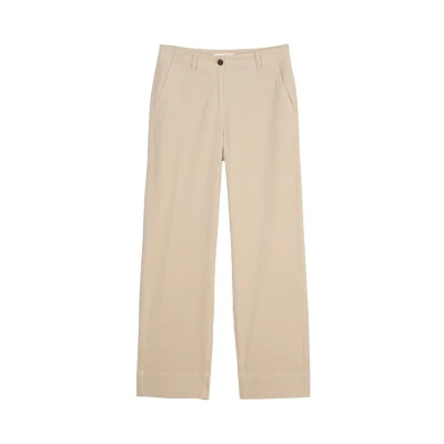 Abbildung von Marc O&#039;Polo Model Lande WIDE Stoffhose, Damen, Größe: 36, Dry sand