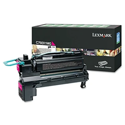 Abbildung von Lexmark C792X1MG Magenta Toner Extra hohe Kapazität
