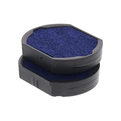Abbildung von Trodat Ersatzkissen 6/46025 für Printy 46025 und 46125 Stempelfarbe blau, 2er Pack