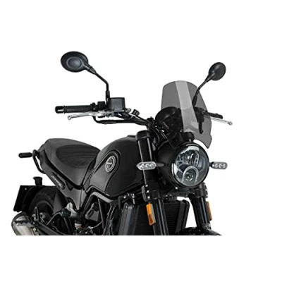 Abbildung von Puig Carenabris Naked New Generation Sport 9747F für Benelli Leoncino 500 16&#039; 19&#039;, Trail 17&#039; Stark Getönt