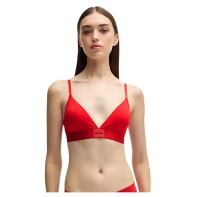 Abbildung von HUGO Triangle red Label Triangel BH, Damen, Größe: Small, Bright