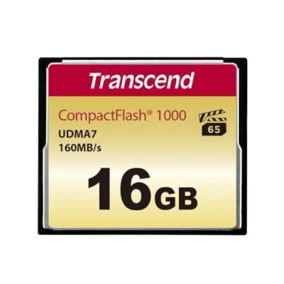 Abbildung von Transcend 16GB CompactFlash 1000 Speicherkarte TS16GCF1000