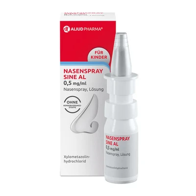 Abbildung von Nasenspray sine AL 0,5 mg/ml 10 ml