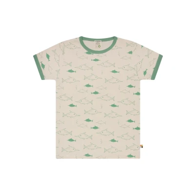 Abbildung von loud + proud Tshirt print für Kinder, Größe: 146/152, Bamboo