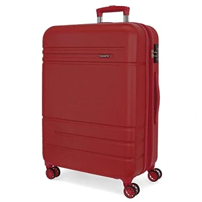 Abbildung von Movom Galaxy Koffer mittelgroß, Beige, 48 x 68 27 cm, Hartplastik, seitlicher Kombinationsverschluss, 72 l, 3,86 kg, 4 Räder