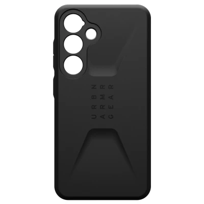 Abbildung von Samsung Galaxy S24 Hülle Kunststoff UAG Hard Case/Backcover Handyhülle Schwarz Shockproof/Stoßfest