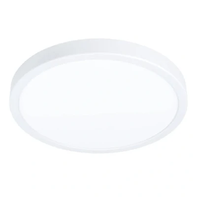Abbildung von Eglo 98843 Aufbauleuchte FUEVA Z rund weiss H:2,8 Ø:28,5cm dimmbar IP44 2700 6500K mit Connect Funktion
