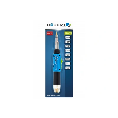 Abbildung von Hogert Technik HT2C401 Lötkolben 400C, 1300C, 550C Butane(lighter fuel)