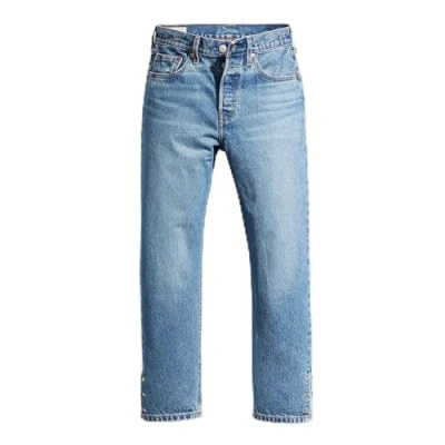 Abbildung von Levi&#039;s 501 CROP Jeans Straight Leg, Damen, Größe: 28x26, Treat yourself