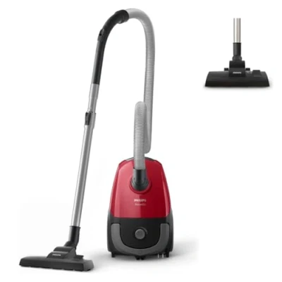 Abbildung von Philips Bodenstaubsauger &quot;FC8243/09 2000 Serie&quot;, 900 W, mit Beutel, Allergiefilter, 3 l Fassungsvermögen und Mehrzweckdüse