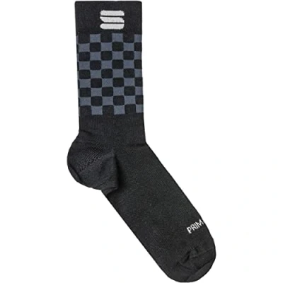 Abbildung von Sportful 1122512 CHECKMATE WINT Socks Unisex Schwarzes Galaxie blau XL