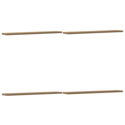 Abbildung von vidaXL Wandregal Wandboard Regalboard Regal Wandregale 4 Stk Artisan Eiche 60x10x1,5 c