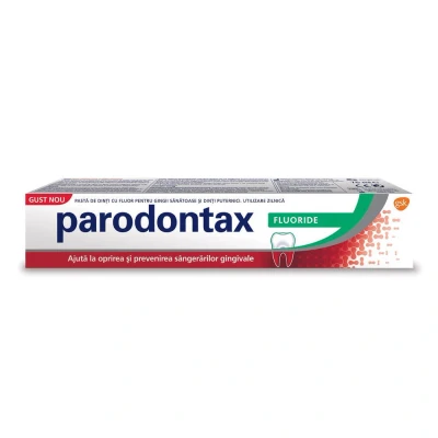 Abbildung von Parodontax mit Fluorid Zahnpasta