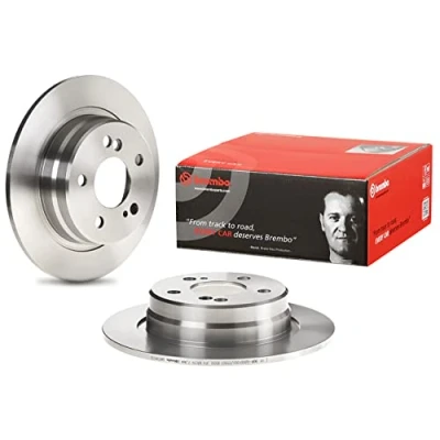 Abbildung von BREMBO 08.5346.10 Bremsscheibe 278 9 5 voll mit Schrauben MERCEDES BENZ: SL Cabrio