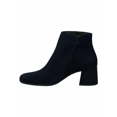 Abbildung von Paul Green Damen Stiefelette, Frauen Ankle Boots,flach,Stiefel,Bootee,Booties,halbstiefel,Kurzstiefel,uebergangsschuhe,Blau (BLAU),37 EU / 4 UK