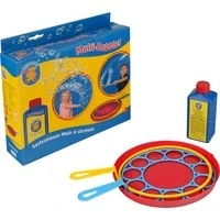 Abbildung von PUSTEFIX Seifenblasenspielzeug Seifenblasen MultiBubbler, mehrere Formen + Nachfüllflasche