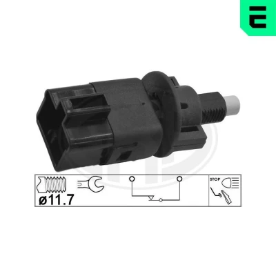 Abbildung von ERA 330970 Bremslichtschalter mechanisch 2 TOYOTA: Aygo, Avensis II Kombi, PEUGEOT: 107 Schrägheck, CITROËN: C1 I