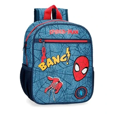 Abbildung von Marvel Spiderman Denim Kleiner Rucksack, Blau, 23 x 28 10 cm, Polyester, 6,44 l