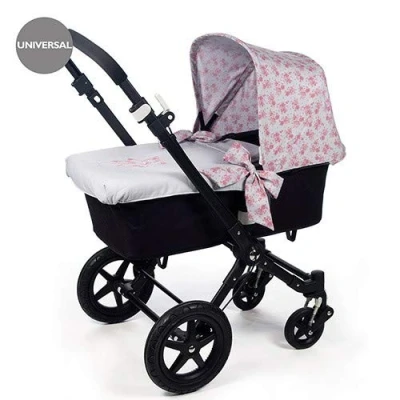 Abbildung von Set 3 Stück Universal Bag Pasito a für Kinderwagen English Rose /