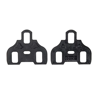 Abbildung von LOOK Cycle KEO Spacer 2 schlanke Adapter, die zwischen den Schuh und Cleats passen Verhindert Knarrgeräusche Mit Spacern 6 Schrauben für eine Schnelle Einfache Montage