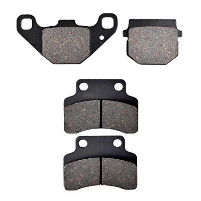 Abbildung von For KEEWAY F Act 50 EVO DD (2T) 2009 2010 2011 2012 2013 2014 2015 Motorrad vorne hinten Bremsbeläge Organic Disc