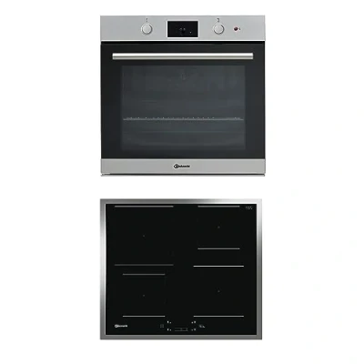 Abbildung von Bauknecht BAKO 466 IND/Einbau Backofen Kochfeld Kombination/Backofen (60 cm)/EEK A/Induktions cm)/XXL Garraum/Multi 5/ClassicCook Elektronik Uhr/Kochfeld MyMenu/Direct AccessTouch Control