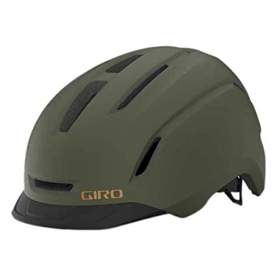 Abbildung von Giro Bike Unisex Erwachsene Caden Fahrradhelme, Matte Trail Green 22, M