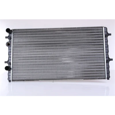 Abbildung von NISSENS 67302 Kühler, Motorkühlung Aluminium 650 380 34 Kühlrippen mechanisch gefügt SEAT: Ibiza 2, Cordoba I Limousine