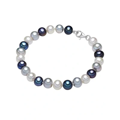 Abbildung von Valero Pearls Perlenarmband silber, mit Süßwasser Zuchtperle