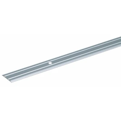 Abbildung von Alberts 484132 Übergangsprofil mit zwei Rillen Aluminium, silberfarbig eloxiert 900 x 25 mm, Silber