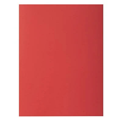 Abbildung von Exacompta Bahia 800009e 100 Stück Papier Ordner, 80, Papier, 80 g/m² Scharlachrot