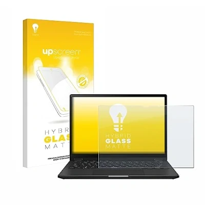 Abbildung von upscreen Entspiegelungs Schutzglas für ASUS ROG Flow X13 2023 Schutzfolie Matt, Glas Folie [mattierend, 9H Panzerschutz, Anti Fingerprint]