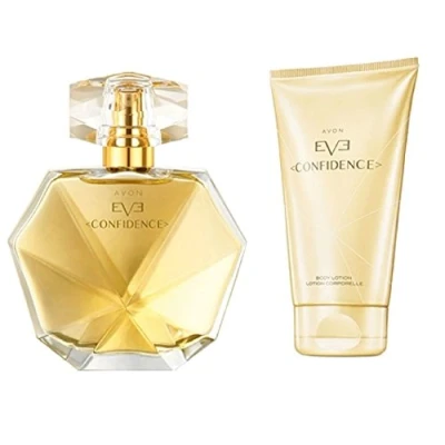Abbildung von Avon Eve Confidence Eau de Parfum 50 ml und Bodylotion 150