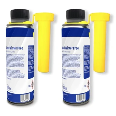 Abbildung von Mr.Perfect® Winterfree für Diesel 2x250ml Additiv Hoch ergiebig 1:200 Frostschutz bis 33 Grad Dieselmotoren &amp; Heizsysteme Fließverbesserer