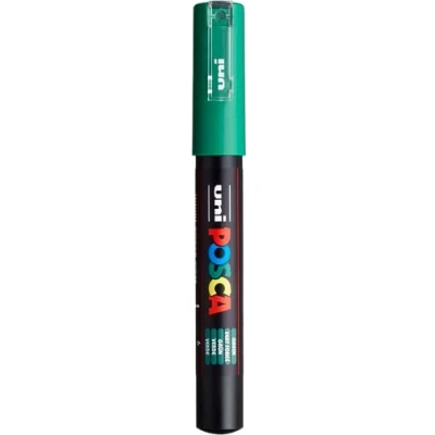 Abbildung von Uni Ball Fasermaler Posca PC 1MR 0,7 dunkelgrün