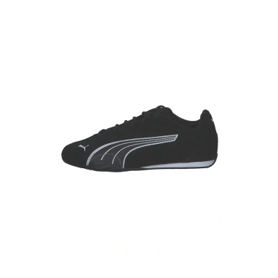 Abbildung von PUMA Unisex Catch Suede Sneaker, Black x White, 48 EU