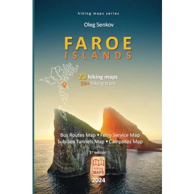 Abbildung von Faroe Islands, hiking maps: for hikers, landscape photographers, nature lovers, digital nomads, travelers