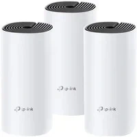 Abbildung von TP Link Deco M4 3 Pack 867 Mbit/S Tabletop Router schwarz, Weiss