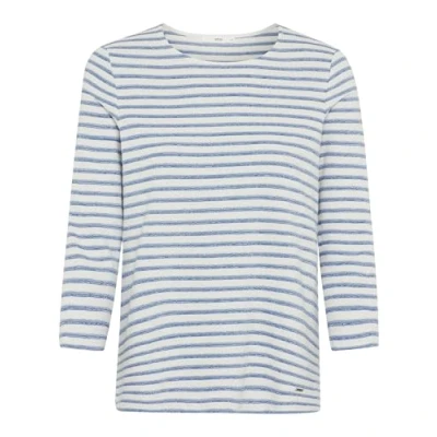 Abbildung von BRAX Style Langarmshirt, Damen, Größe: 44, Blue dusk