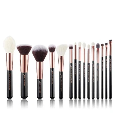 Abbildung von Jessup Make Up Pinsel Sets 15 Pcs Kosmetik Schmink Bürsten Lidschatten Puder Concealer Eyeliner T160