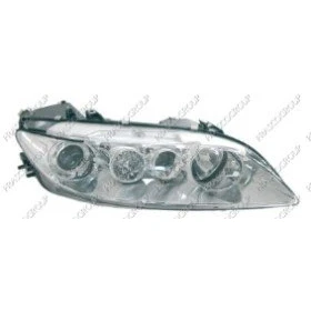 Abbildung von PRASCO MZ0494903 Scheinwerfer rechts H1, H3 mit Stellmotor für LWR MAZDA: 6 Station Wagon, Limousine, Hatchback