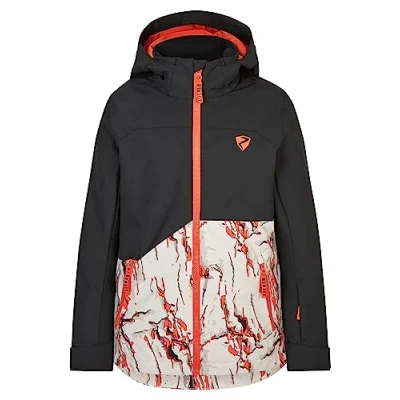 Abbildung von Ziener Snowboardjacke für Kinder, Größe: 104, Cliff print
