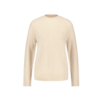 Abbildung von Gerry Weber Strickpullover, Damen, Größe: 38, Cream melange