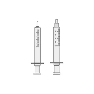 Abbildung von Poulten &amp; Graf Ganzglasspritze, Luer Lock, Metallkonus, 20 mL Volumen
