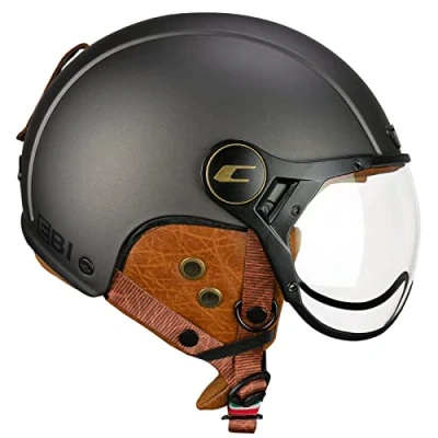 Abbildung von CGM Unisex Erwachsene EBI skihelm, Graphit satiniert, S (55 56cm)
